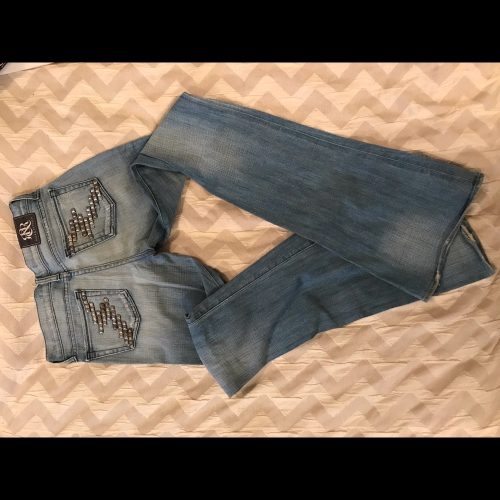 Rock and republic studded locket jeans
